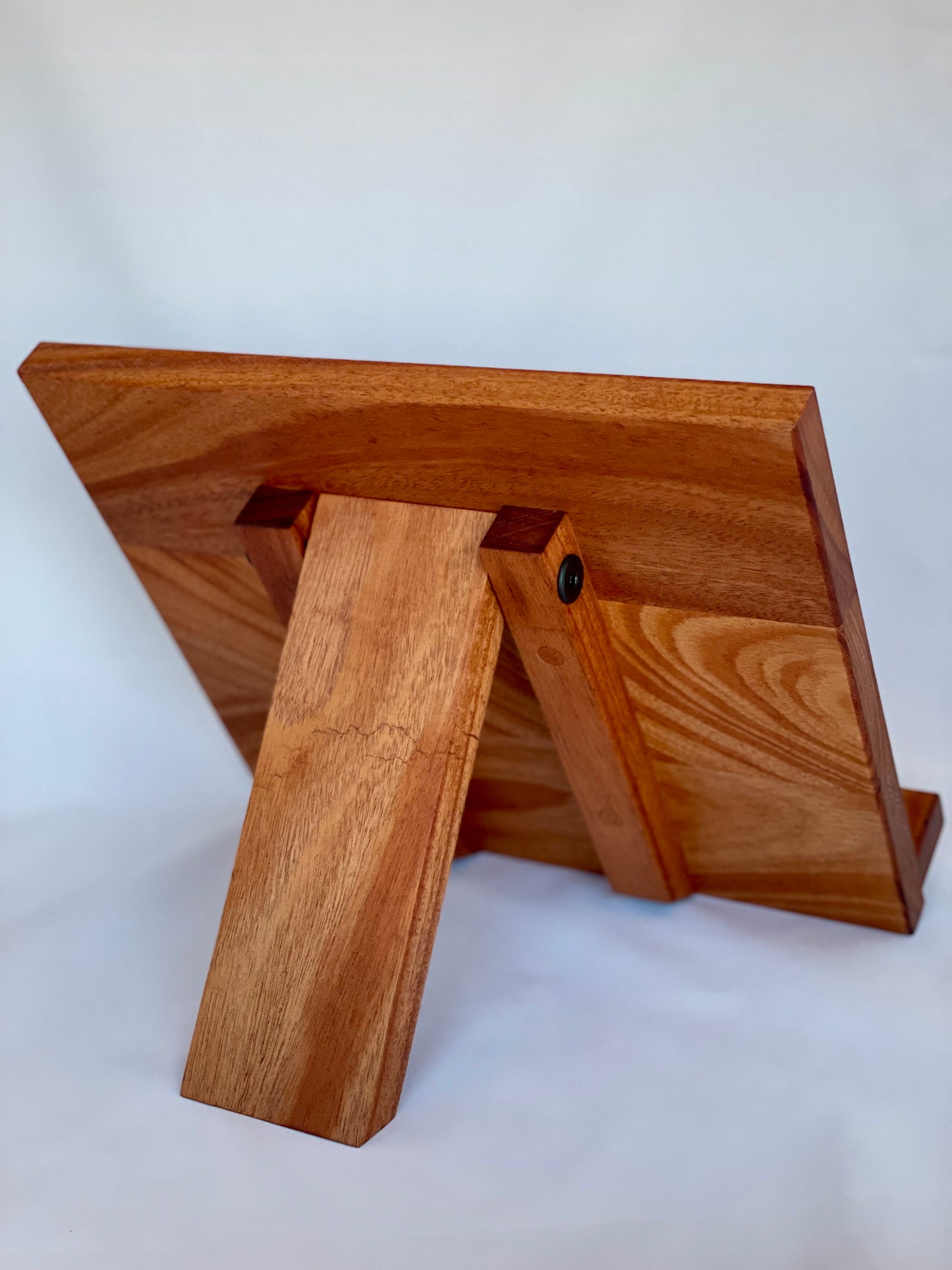 African Mahogany cookbook stand